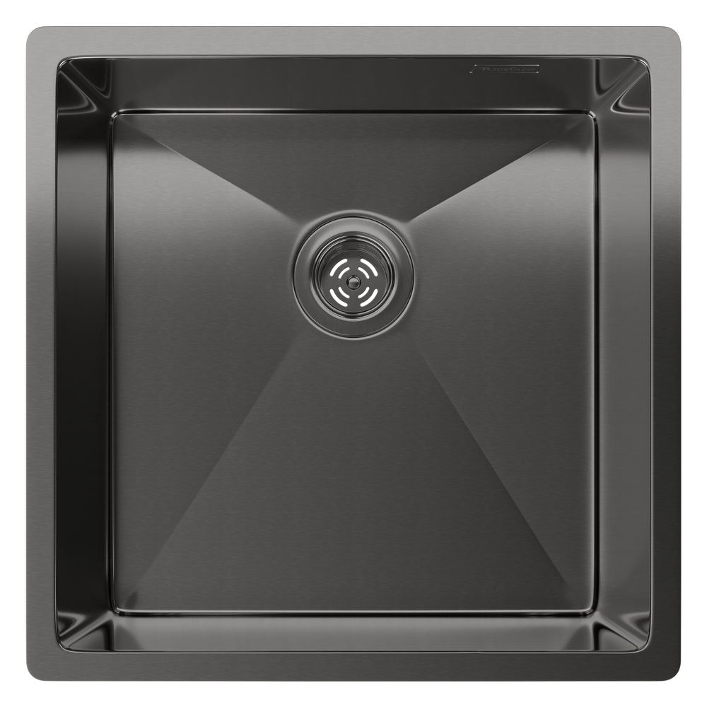 Rivelato Rinox 4444 UN PVD black Мойка нерж.сталь 1 чаша 440*440*200 мм арт.4444 UN PVD black