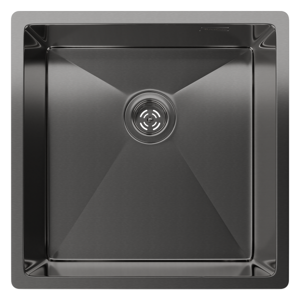 Rivelato Rinox 4444 UN PVD black Мойка нерж.сталь 1 чаша 440*440*200 мм арт.4444 UN PVD black