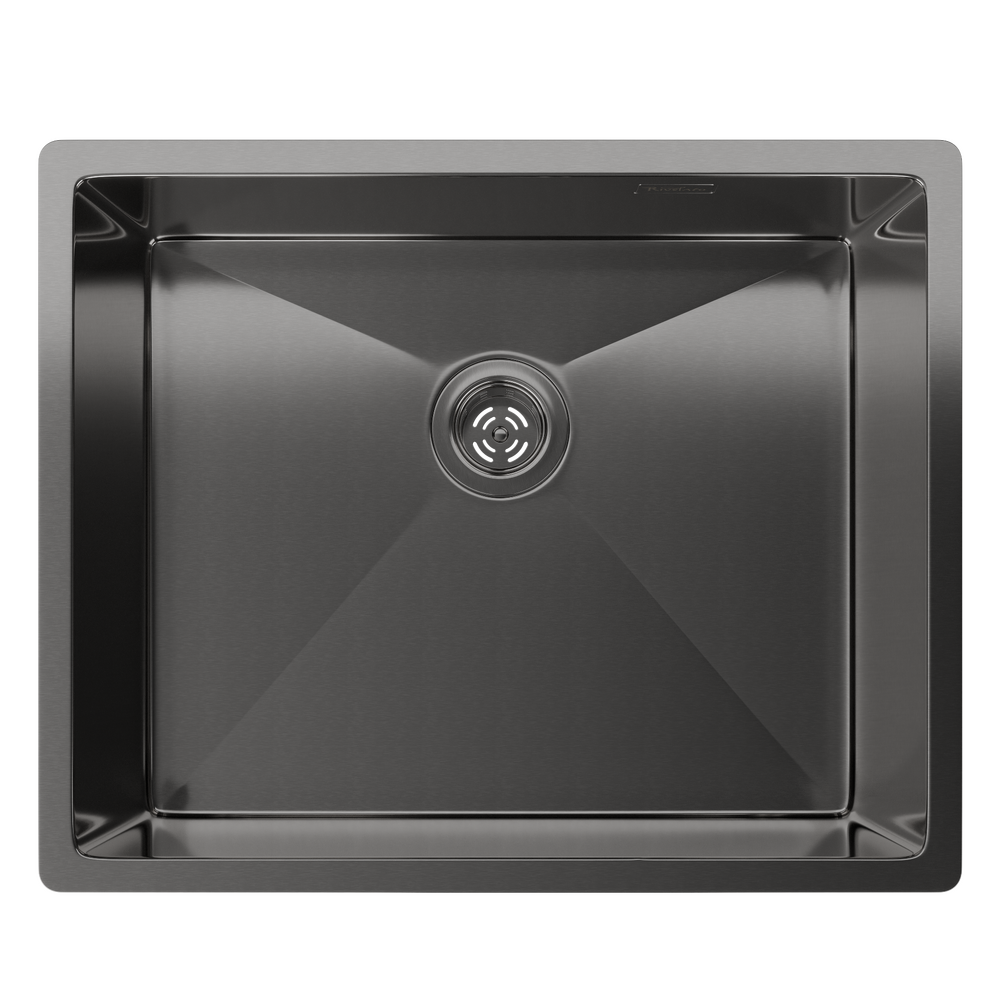 Rivelato Rinox 5444 UN PVD black Мойка нерж.сталь 1 чаша  540*440*200 мм арт.5444 UN PVD black