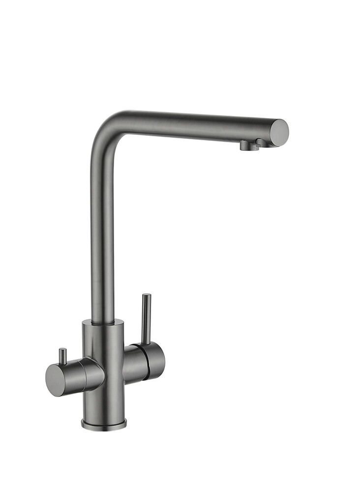 FS0962Q Смеситель Кухня FMARK под фильтр питьевой воды шар.d=35 Графит, матовый