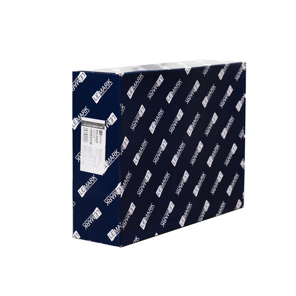 LM4947CW Melange Смеситель для ванны встраиваемый, на 3 отверстия, с аксессуарами, хром/белый LEMARK