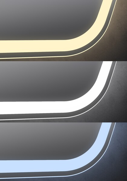 Зеркало-шкаф SANTREK HOME с LED подсветкой "ДИОНИС" левое 600х800мм белый