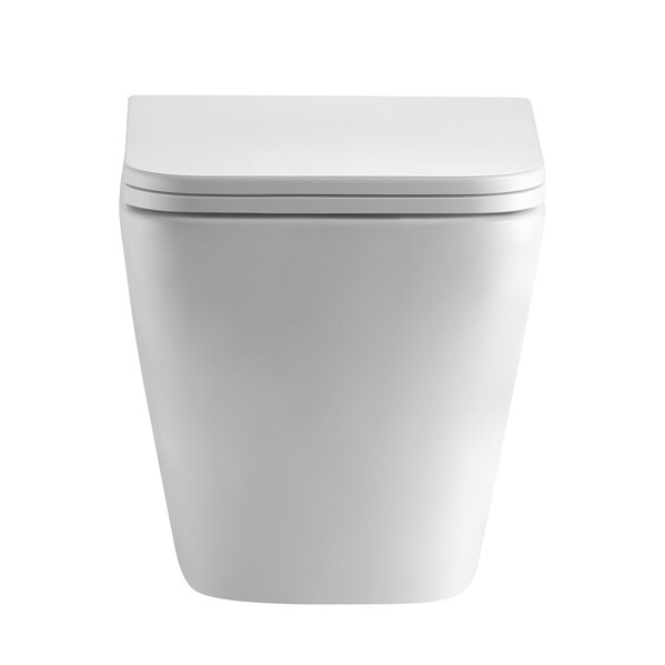  Унитаз подвесной безободковый HOLLER STAGE (520*340*355мм, сиденье дюропласт, микролифт) белый