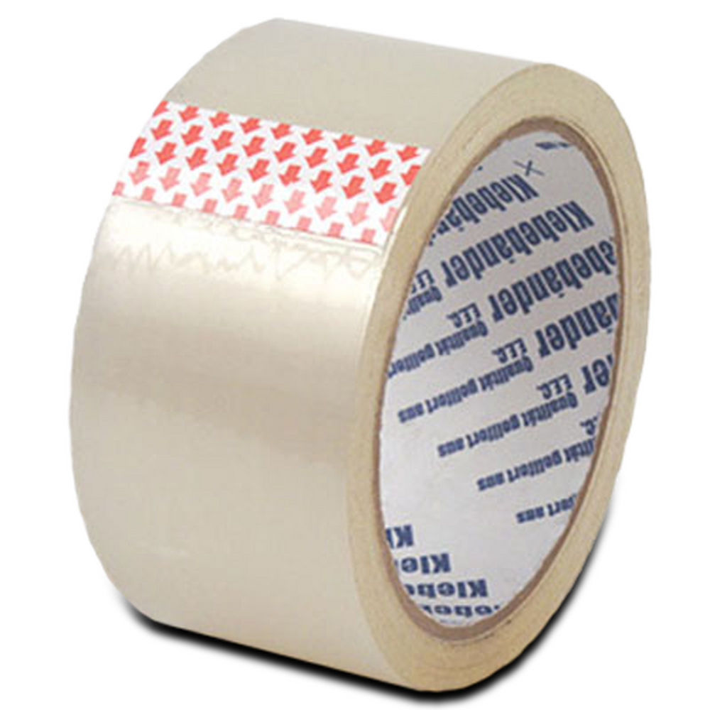 Скотч Klebebander 50*50м 45 мкм БЕЛЫЙ 128/36/6