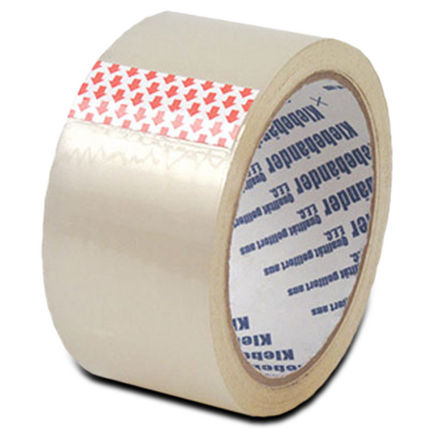 Скотч Klebebander 50*50м 45 мкм БЕЛЫЙ 128/36/6