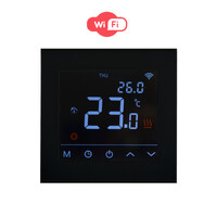 Терморегулятор для теплого пола Warmlife Black (Wi-Fi) черный