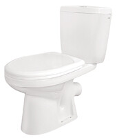 Унитаз-компакт "Анимо" (ЭКОНОМ прям: 1-реж., полипропилен) 1WH110035