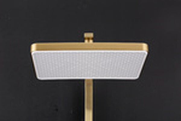 2490-3 Душевая система Frap со смесителем и тропическим душем (сатин золотой)