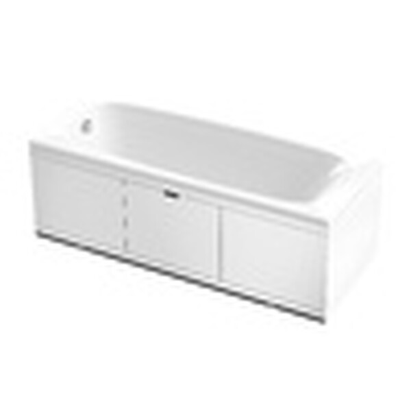 Экран под ванну 1,7 м купе МДФ Rita Plus белый Alavann