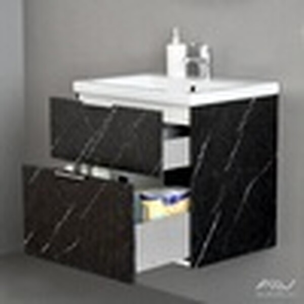 Тумба ANNA-60 под рак Moduo 60/Como 60 (чёрный мрамор) Alavann 