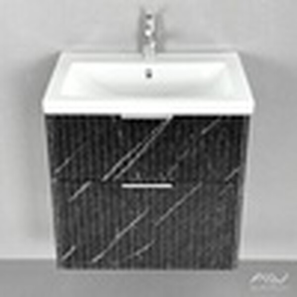 Тумба ANNA-60 под рак Moduo 60/Como 60 (чёрный мрамор) Alavann 