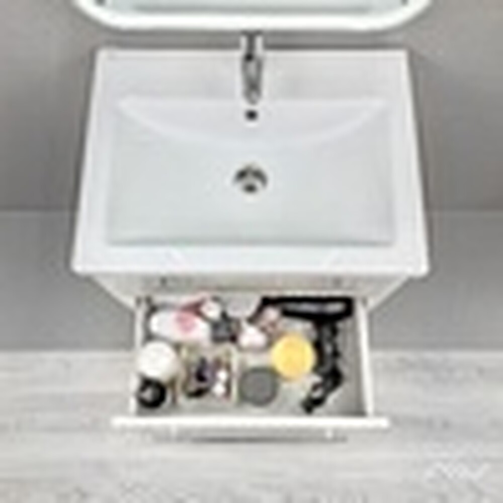 Тумба EMMA-60 под рак Moduo 60/Como 60 (серый бетон) Alavann 