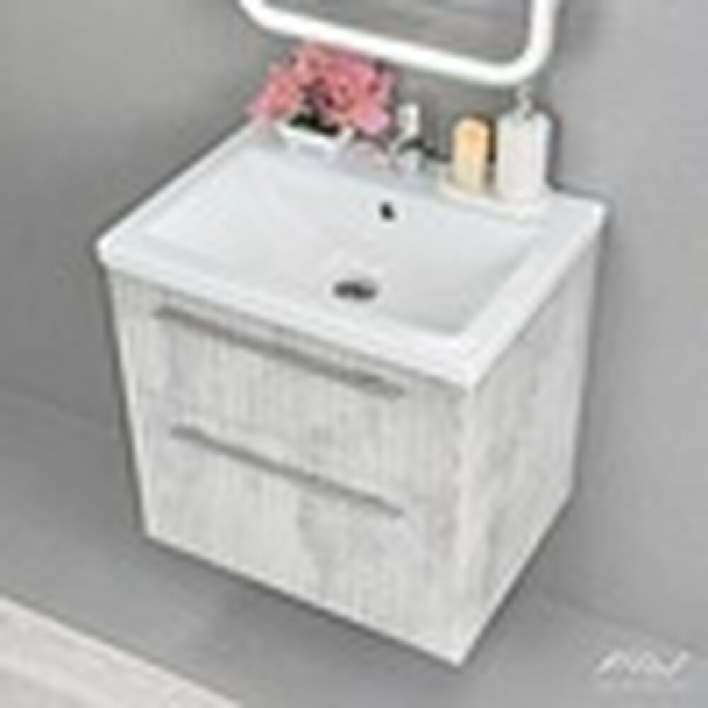 Тумба EMMA-60 под рак Moduo 60/Como 60 (серый бетон) Alavann 