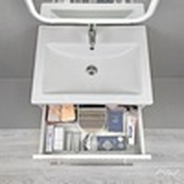 Тумба EMMA-60 под рак Moduo 60/Como 60 (серый бетон) Alavann 