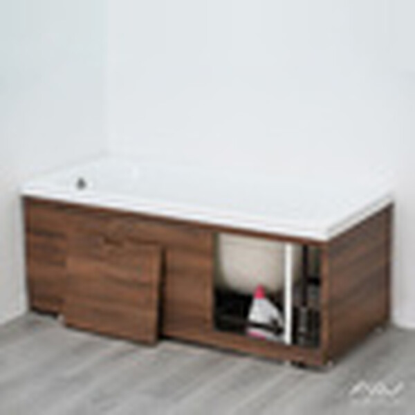 Экран под ванну 1,7 м купе МДФ Rita Дуб Alavann Распродажа