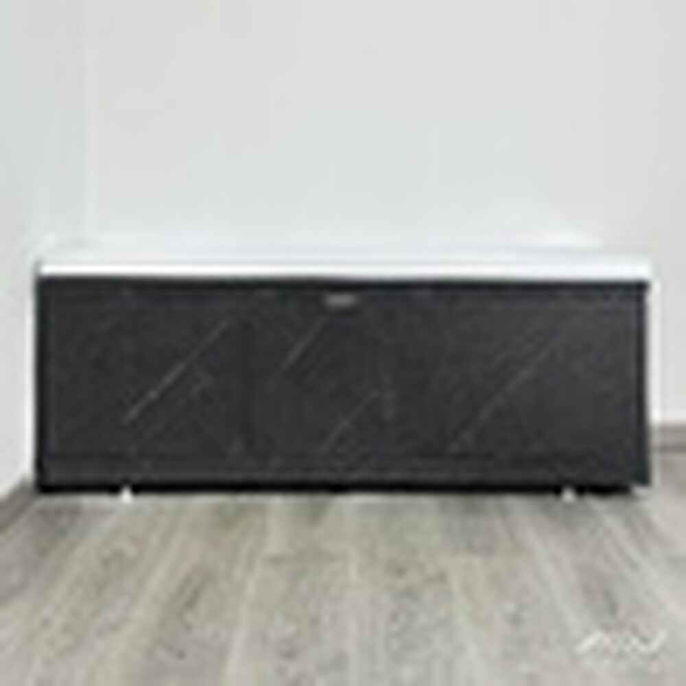 Экран под ванну 1,5 м купе МДФ Rita Чёрный мрамор Alavann