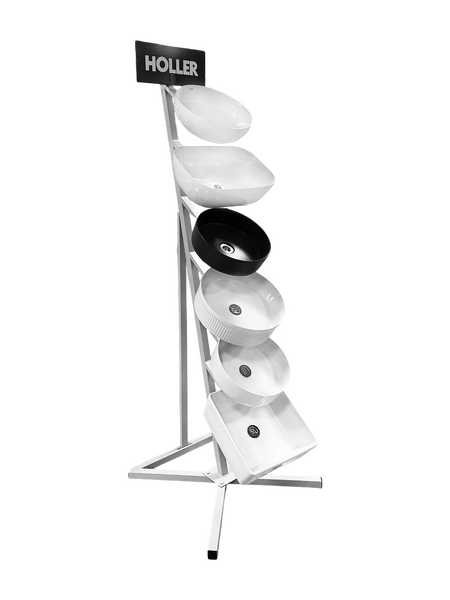 Металлическая стойка под шесть раковин HOLLER НФ-0221422 (3 места)