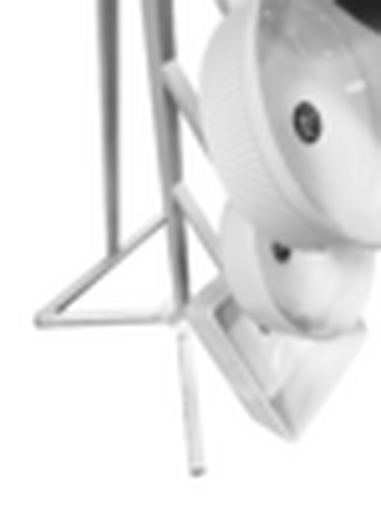 Металлическая стойка под шесть раковин HOLLER НФ-0221422 (3 места)