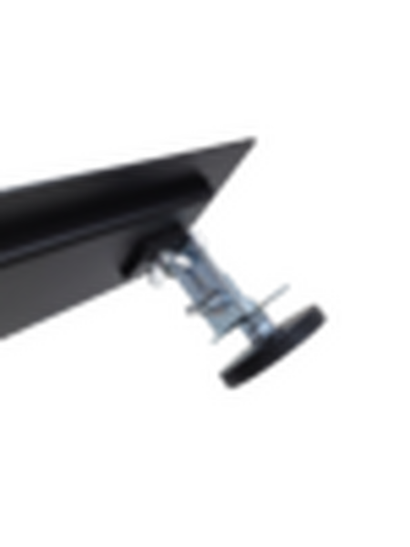 Линейный душевой трап SANTREK  B-70800 BLACK нерж 70*800мм (горизонт выпуск 360 гр, ф40) (решетка щелевая, под плитку) сухой затвор и гидрозатвор