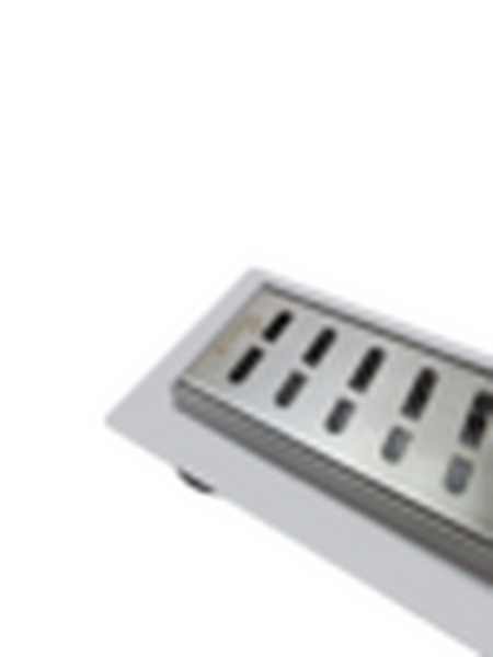 Линейный душевой трап SANTREK  С-70300 нерж 70*300мм (горизонтальный выпуск 360 гр, ф40) сухой затвор и гидрозатвор