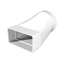 Переходник СПКП D150 эксцентриковый 90х220 пластик ERA