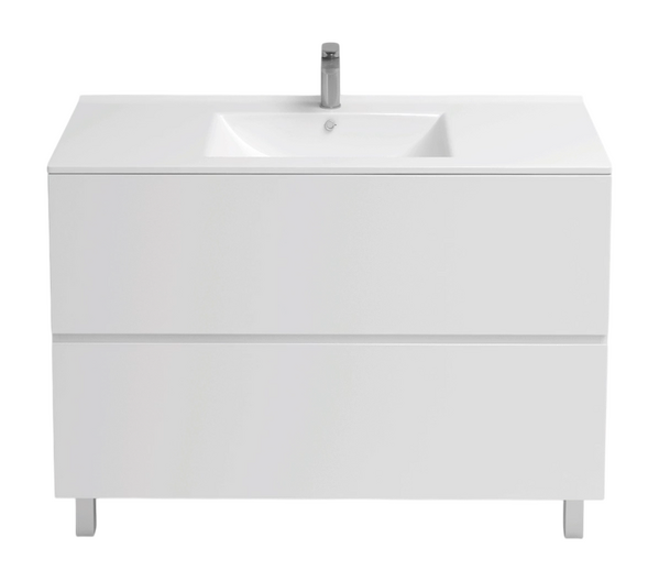 Подстолье Holler "Charm-100" (белый) 2 ящика под раковину "Holler E100" 1010х800х450