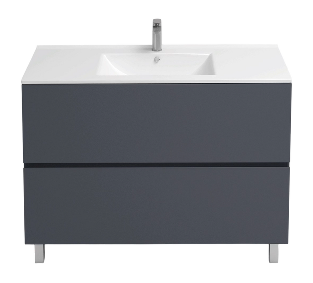 Подстолье Holler "Charm-90" (графит) 2 ящика под раковину "Holler E90" 905х800х450