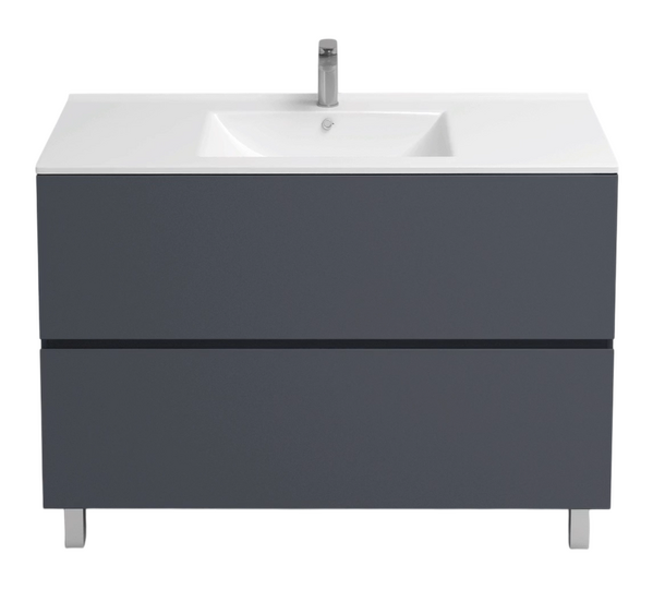 Подстолье Holler "Charm-100" (графит) 2 ящика под раковину "Holler E100" 1010х800х450