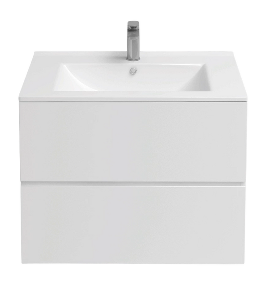 Подстолье подвесное Holler "Charm-80" (белый) 2 ящика под раковину "Holler E80" 805х600х450