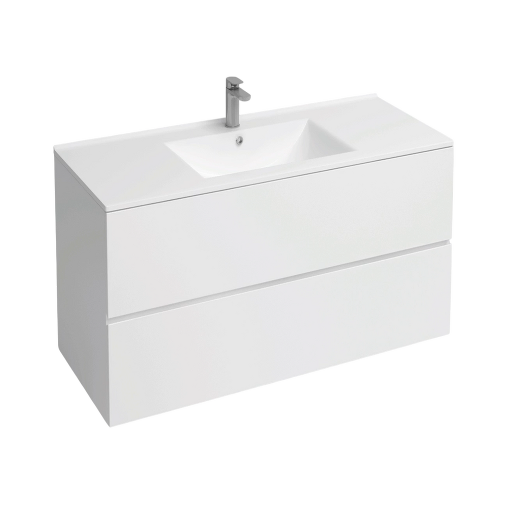 Подстолье подвесное Holler "Charm-90" (белый) 2 ящика под раковину "Holler E90" 905х600х450