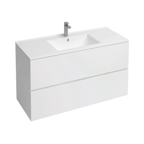 Подстолье подвесное Holler "Charm-90" (белый) 2 ящика под раковину "Holler E90" 905х600х450