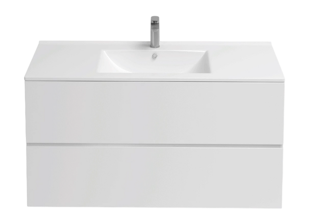 Подстолье подвесное Holler "Charm-90" (белый) 2 ящика под раковину "Holler E90" 905х600х450