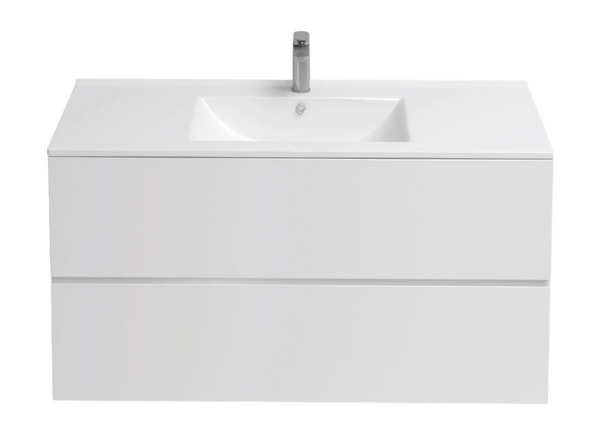 Подстолье подвесное Holler "Charm-90" (белый) 2 ящика под раковину "Holler E90" 905х600х450