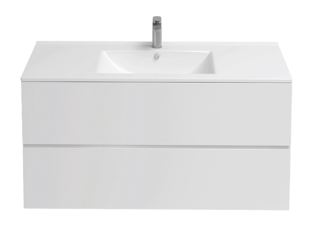 Подстолье подвесное Holler "Charm-100" (белый) 2 ящика под раковину "Holler E100" 1010х600х450