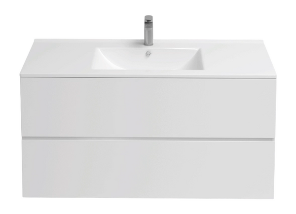 Подстолье подвесное Holler "Charm-100" (белый) 2 ящика под раковину "Holler E100" 1010х600х450