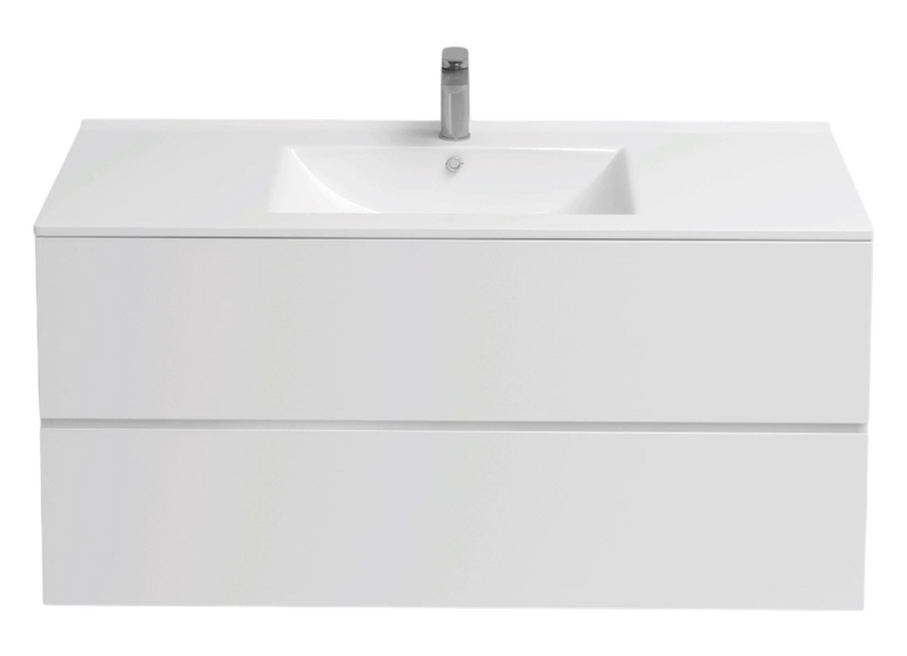 Подстолье подвесное Holler "Charm-120" (белый) 2 ящика под раковину "Holler E120" 1205х600х450