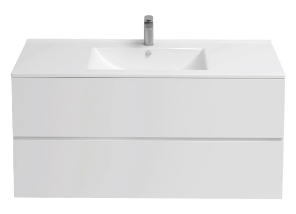 Подстолье подвесное Holler "Charm-120" (белый) 2 ящика под раковину "Holler E120" 1205х600х450