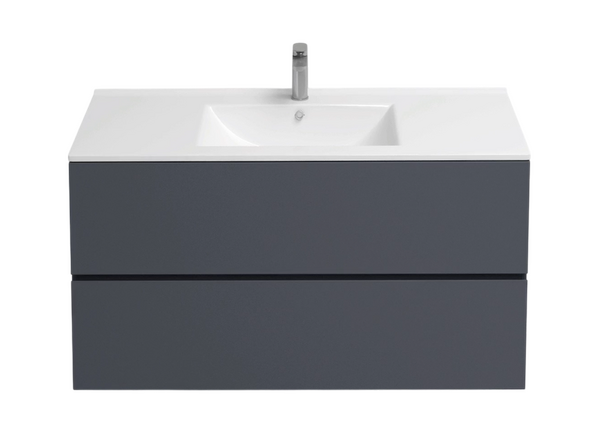 Подстолье подвесное Holler "Charm-90" (графит) 2 ящика под раковину "Holler E90" 905х600х450