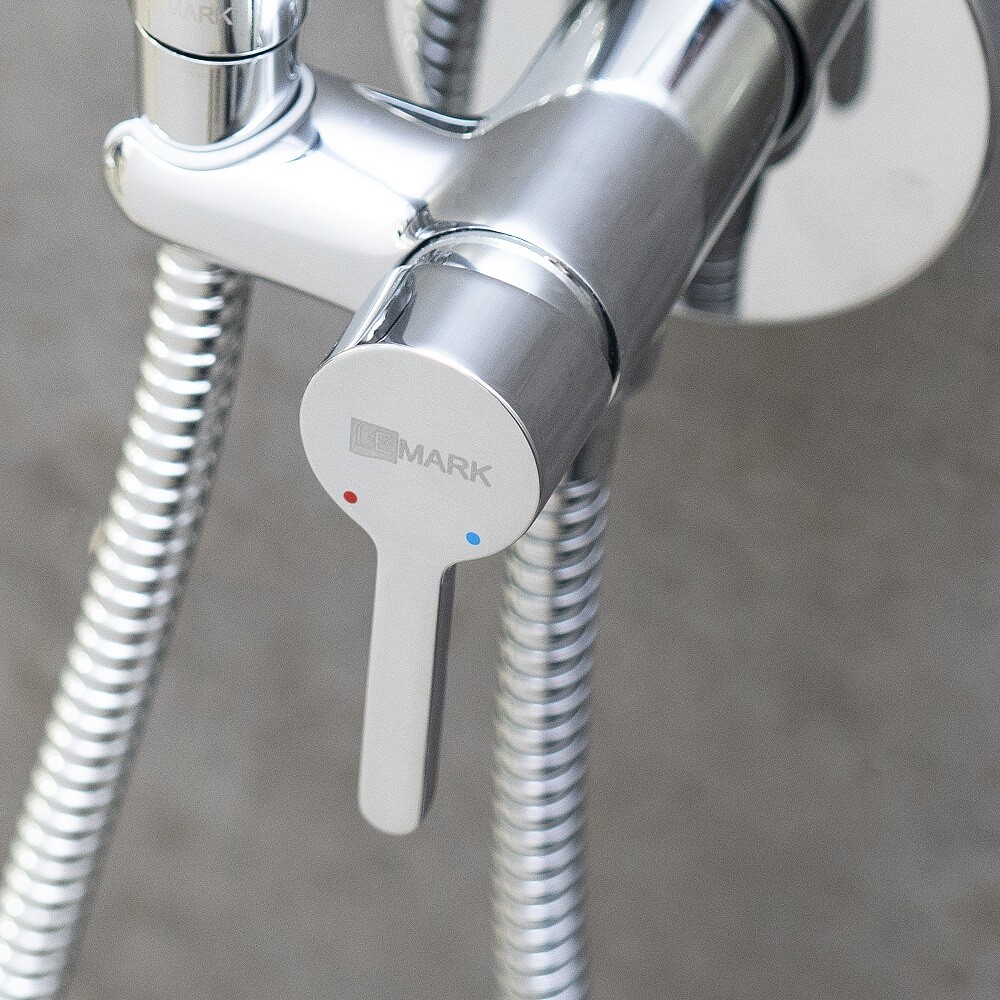 LM7174C Solo Смеситель с гигиеническим душем, встраиваемый, хром LEMARK								