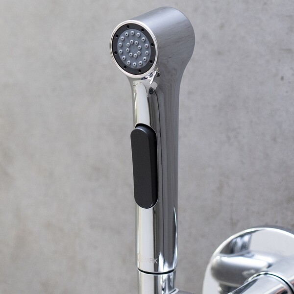 LM7174C Solo Смеситель с гигиеническим душем, встраиваемый, хром LEMARK								