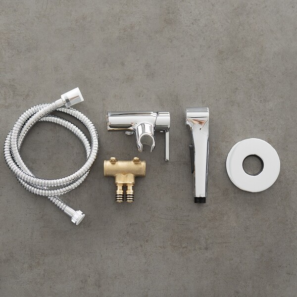 LM7174C Solo Смеситель с гигиеническим душем, встраиваемый, хром LEMARK								