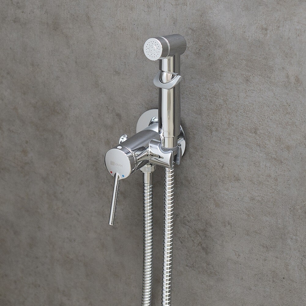 LM3819C Minima Смеситель с гигиеническим душем, встраиваемый, хром LEMARK								