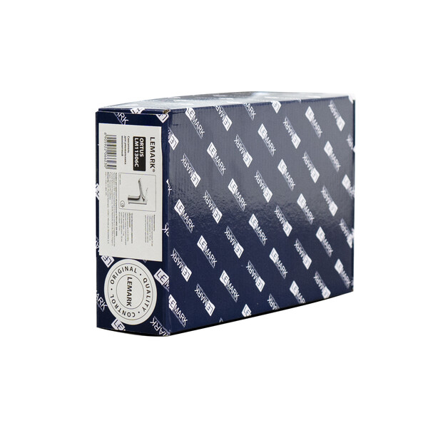 LM11306C Ortus Смеситель для умывальника монолитный, хром LEMARK								