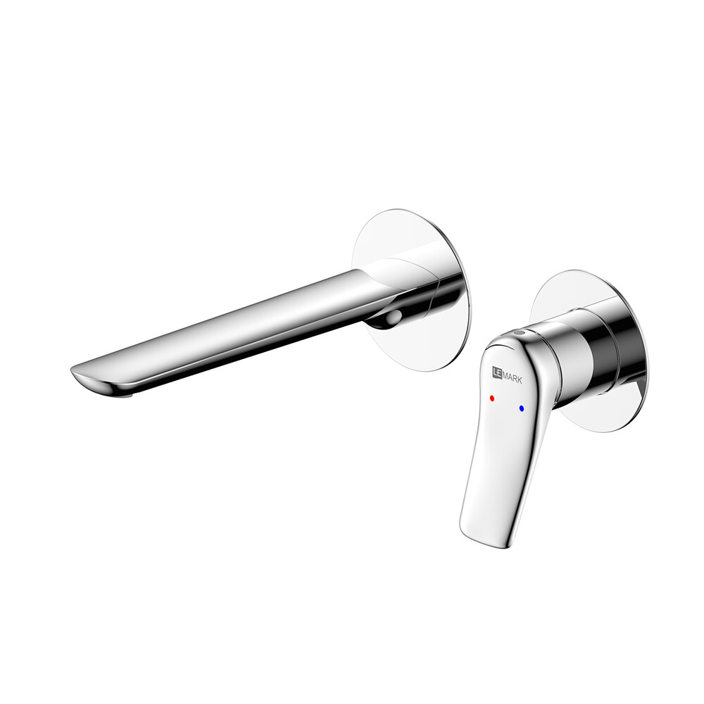 LM11326C Ortus Смеситель для умывальника, встраиваемый, хром LEMARK								 