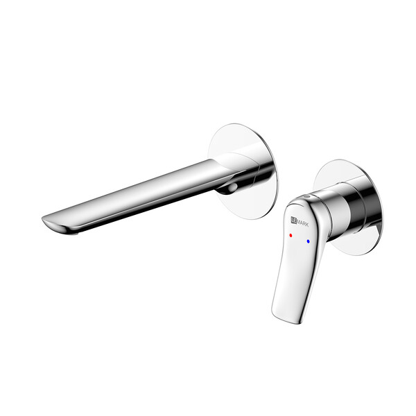 LM11326C Ortus Смеситель для умывальника, встраиваемый, хром LEMARK								 