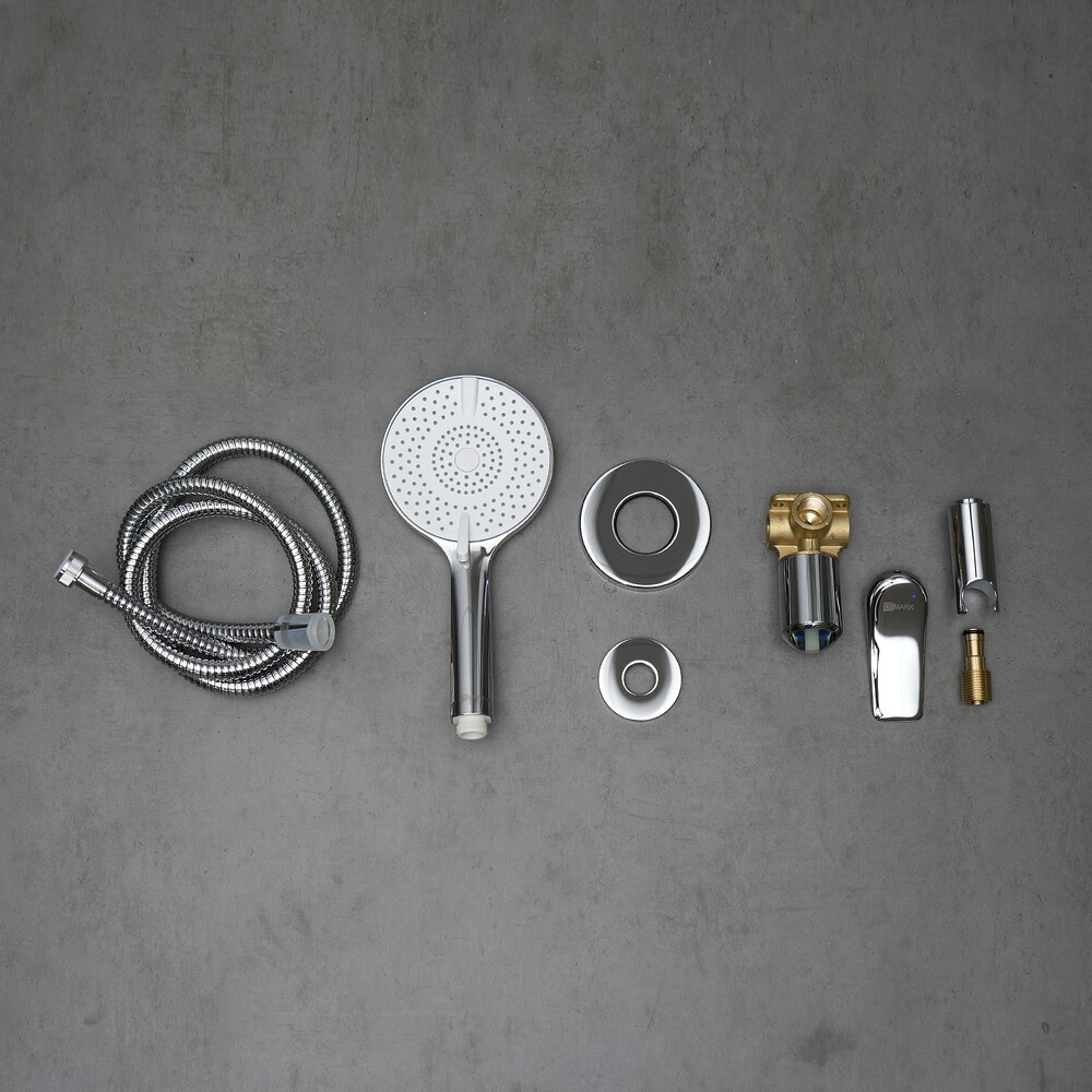 LM11335C Ortus Смеситель для душа встраиваемый, хром LEMARK								