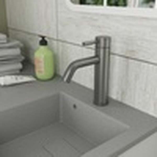 Смеситель для умывальника RUSH Melos SUS1101-11Grey графит