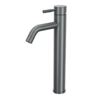  Смеситель для умывальника высокий RUSH Melos SUS1101-12Grey графит