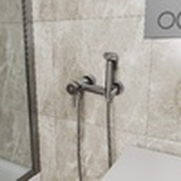 Гигиенический душ встраиваемый RUSH Melos SUS1101-99Grey графит