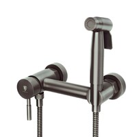 Гигиенический душ встраиваемый RUSH Melos SUS1101-99Grey графит